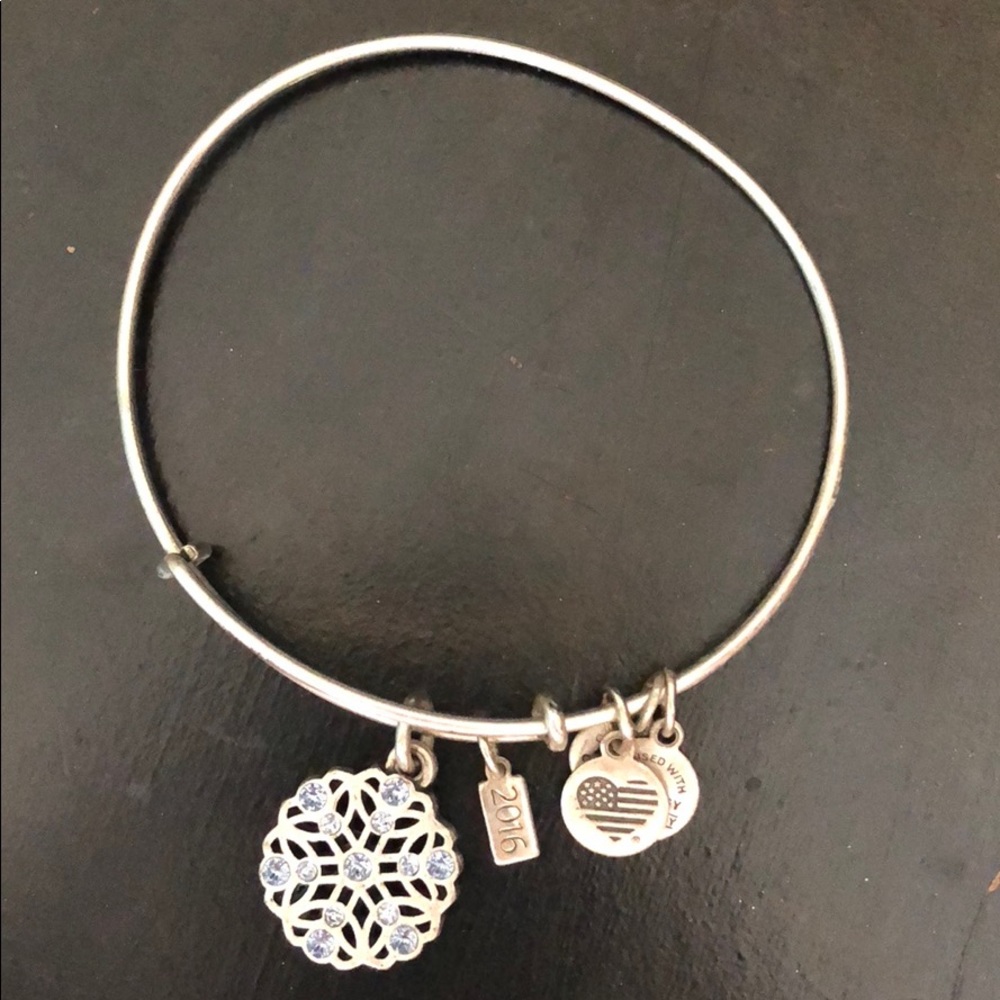 Alex and Ani 2016 Snowflake Bracelet
